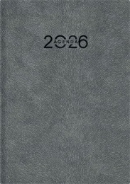 Naptár, tervező, A5, napi, DAYLINER "Animal", Wolf-szürke