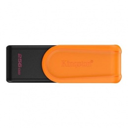 Pendrive, 256GB, USB 3.2 Gen1, KINGSTON "DataTraveler Exodia S", fekete-narancs